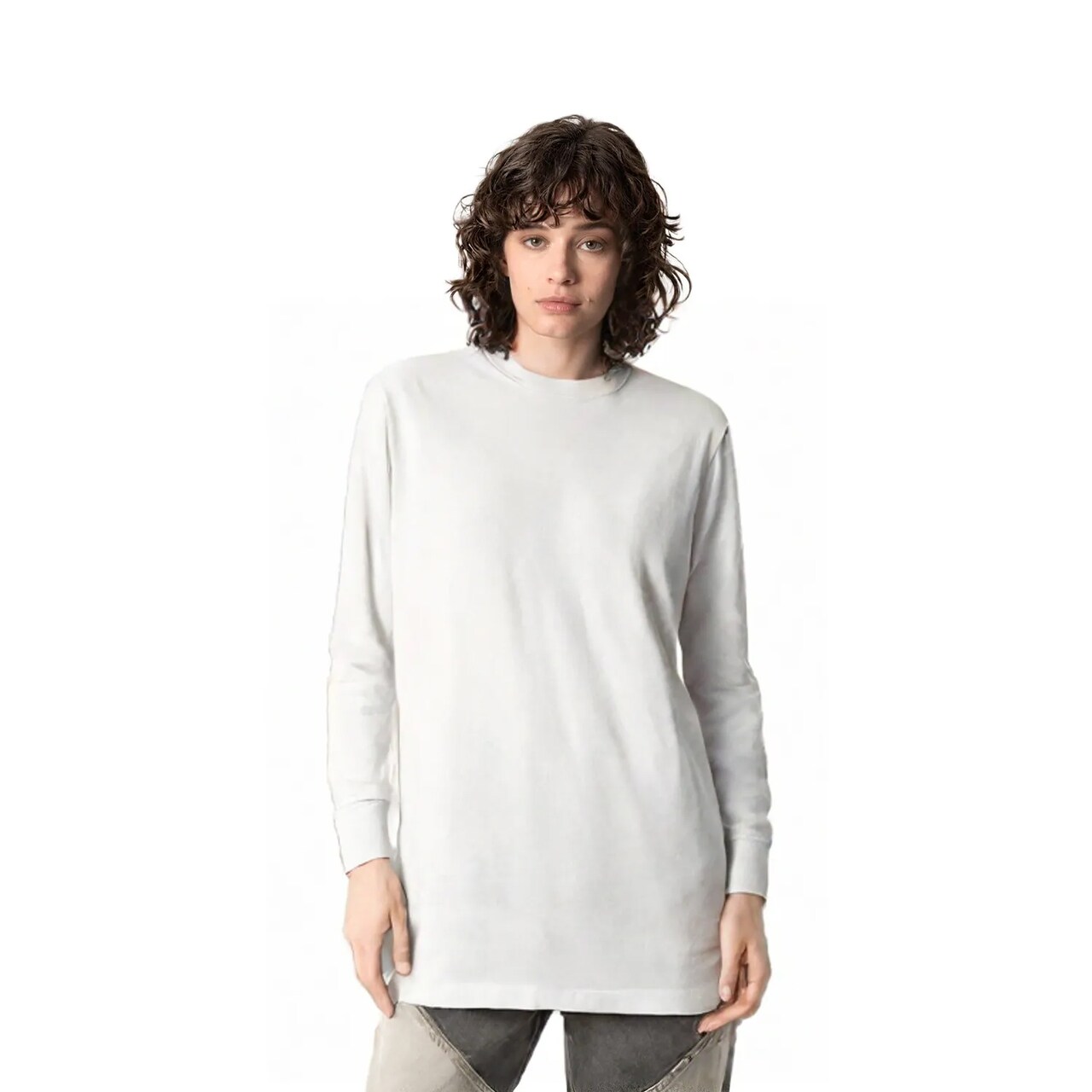 BELLA + CANVAS Unisex Jersey Long Sleeve Tee Lightweight Airlume Cotton Retail Fit Everyday Casual Shirt